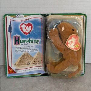 Vintage Retired Rare Ty Teenie Beanie Baby Humphrey The Camel McDonald's 2000